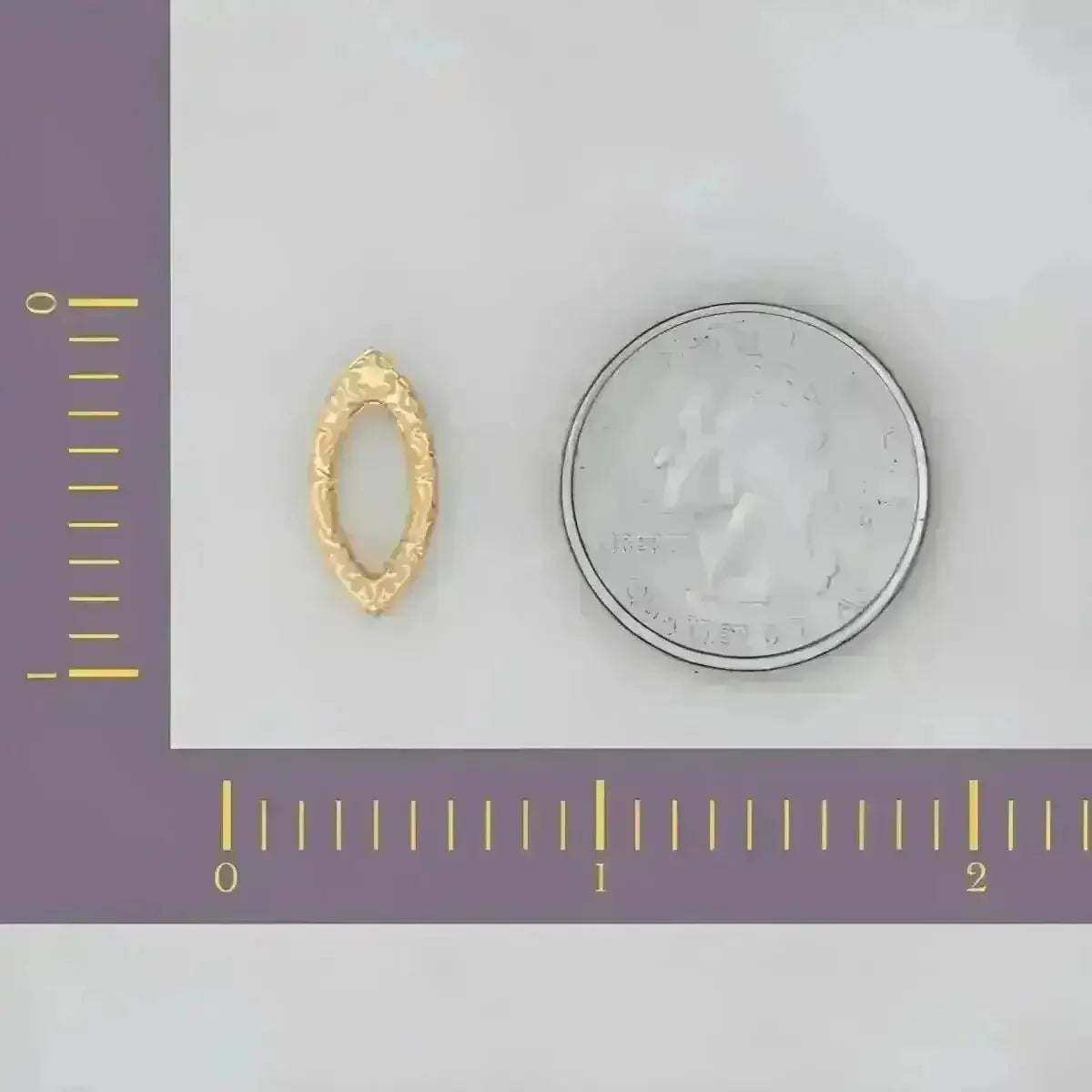 Marquise - Shaped Carabiner Clasp - Marina Korneev