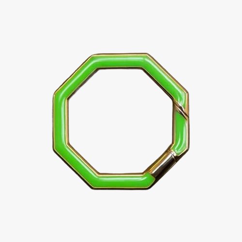 Octagon-Shaped Carabin Clasp - Marina Korneev