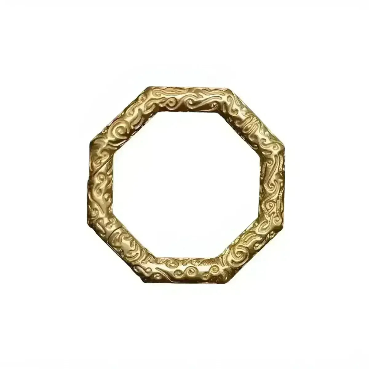 Octagon - Shaped Carabiner Clasp - Marina Korneev