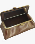 Rose Gold Handmade Genuine Leather Travel Bag - Marina Korneev