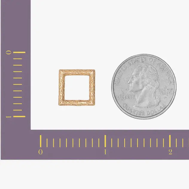 Square-Shaped Carabiner Clasp - Marina Korneev