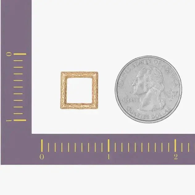 Square - Shaped Carabiner Clasp - Marina Korneev