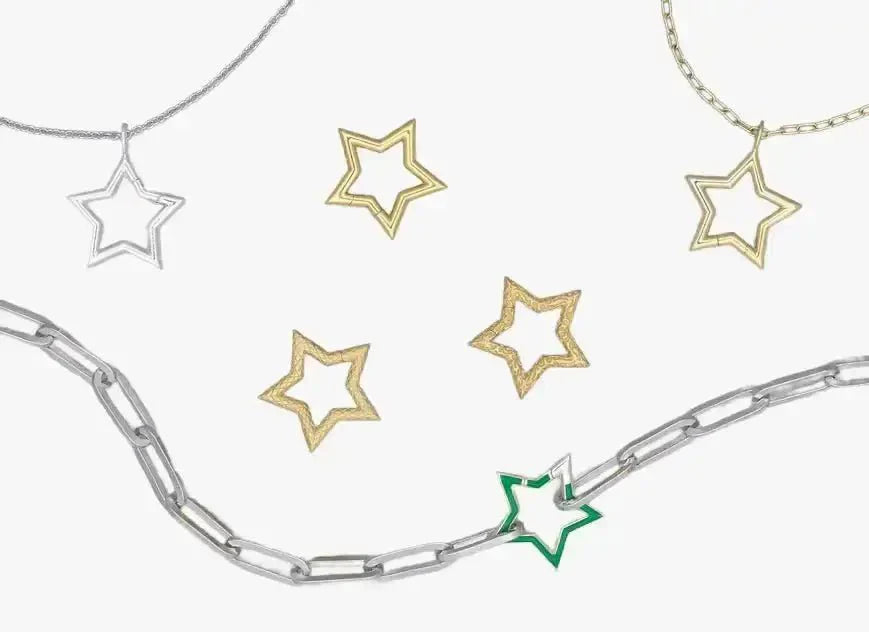 Star - Shaped Carabiner Clasp - Marina Korneev