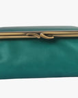 Teal Handmade Genuine Leather Travel Bag - Marina Korneev