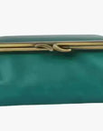 Teal Handmade Genuine Leather Travel Bag - Marina Korneev