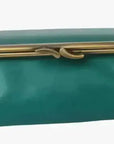 Teal Handmade Genuine Leather Travel Bag - Marina Korneev