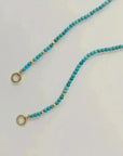 Tiny Arizona Turquoise Bead Add - a - Clasp Necklace - Marina Korneev
