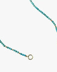Tiny Arizona Turquoise Bead Add - a - Clasp Necklace - Marina Korneev
