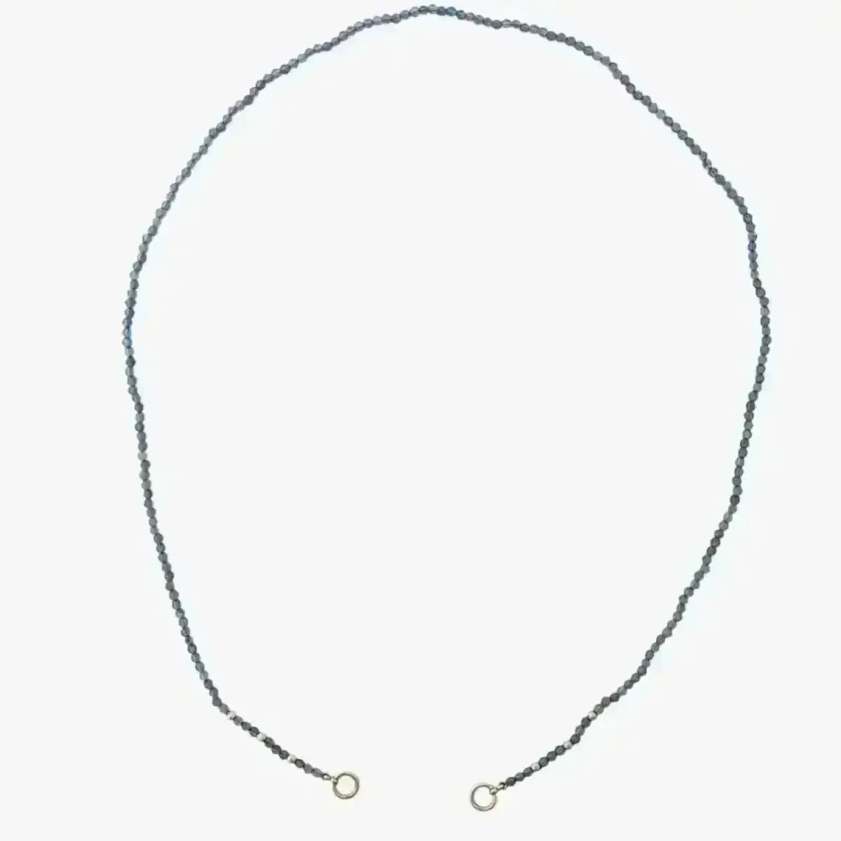 Tiny Santa Maria Aquamarine Bead Add - a - Clasp Necklace - Marina Korneev