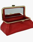 Tomato Red Genuine Leather Travel Bag - Marina Korneev