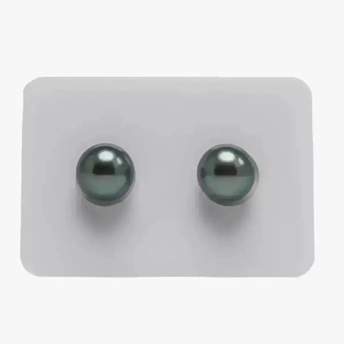 TPr001 - 9 - 10mm Tahitian Pearl Pair - Marina Korneev