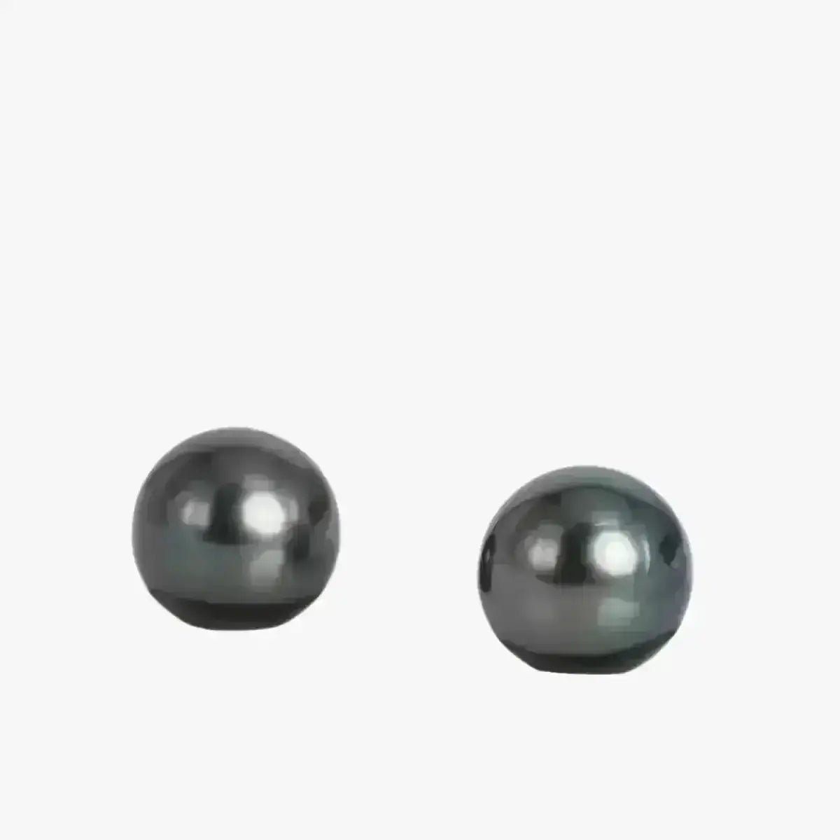TPr003 - 11 - 12mm Tahitian Pearl Pair - Marina Korneev