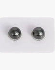 TPr003 - 11 - 12mm Tahitian Pearl Pair - Marina Korneev