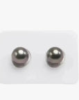 TPr004 - 10 - 11mm Tahitian Pearl Pair - Marina Korneev