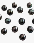 TSP010 - 9 - 11mm Single Tahitian Pearl Elegant Singles and Pairs by Marina Korneev