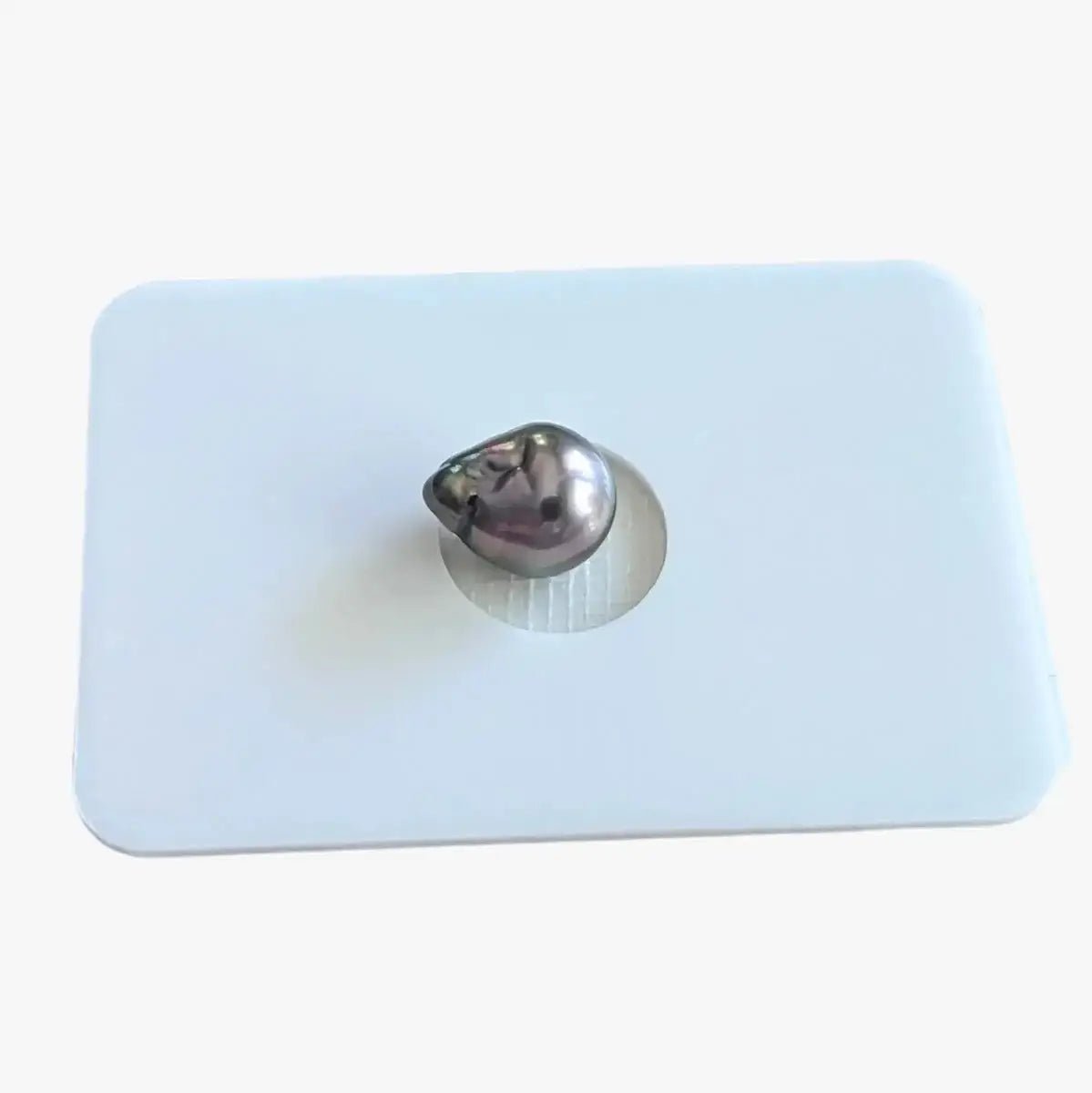 TSP040 - 10mm Single Tahitian Keshi Pearl - Marina Korneev