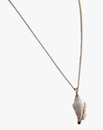 Freshwater Pearl and Shell Pendant - Marina Korneev Fine Pearls