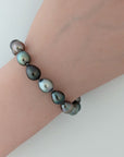 8-9mm Mixed Color Drops Tahitian Pearl Bracelet - Marina Korneev Fine Pearls