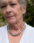 10-14mm Pastel Mix Tahitian Pearl Necklace - Marina Korneev Fine Pearls