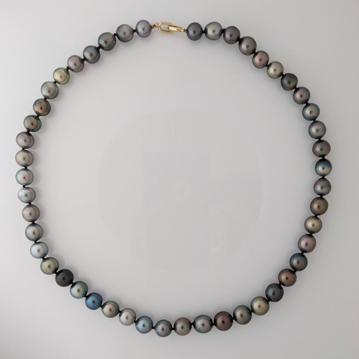9-12mm Color Mix Tahitian Pearl Necklace - Marina Korneev Fine Pearls