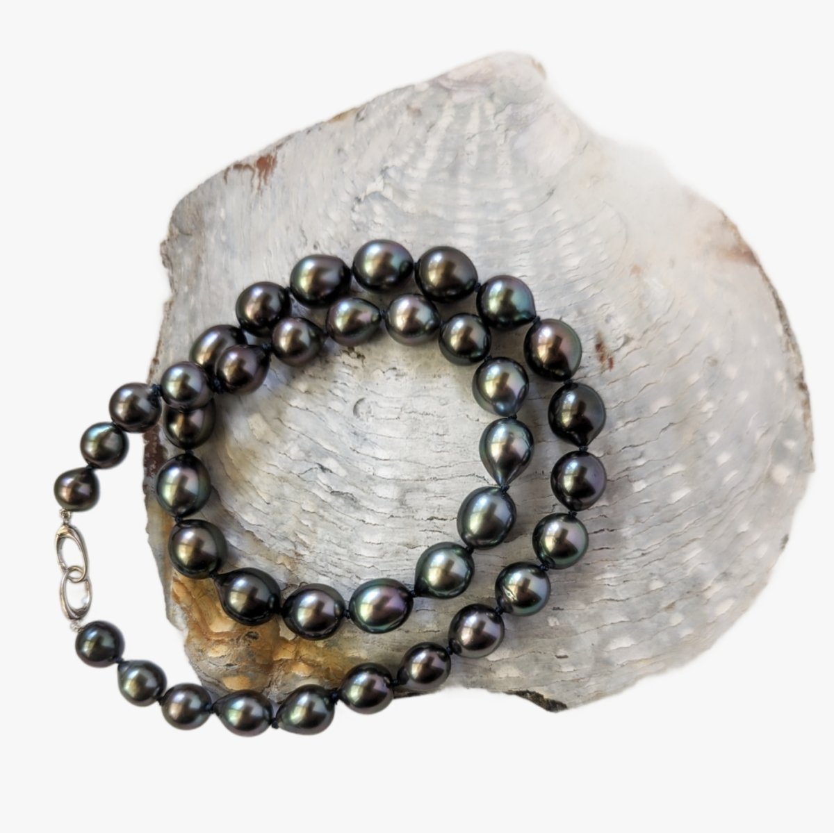 8-10mm Perfect Drops Tahitian Pearl Necklace - Marina Korneev Fine Pearls