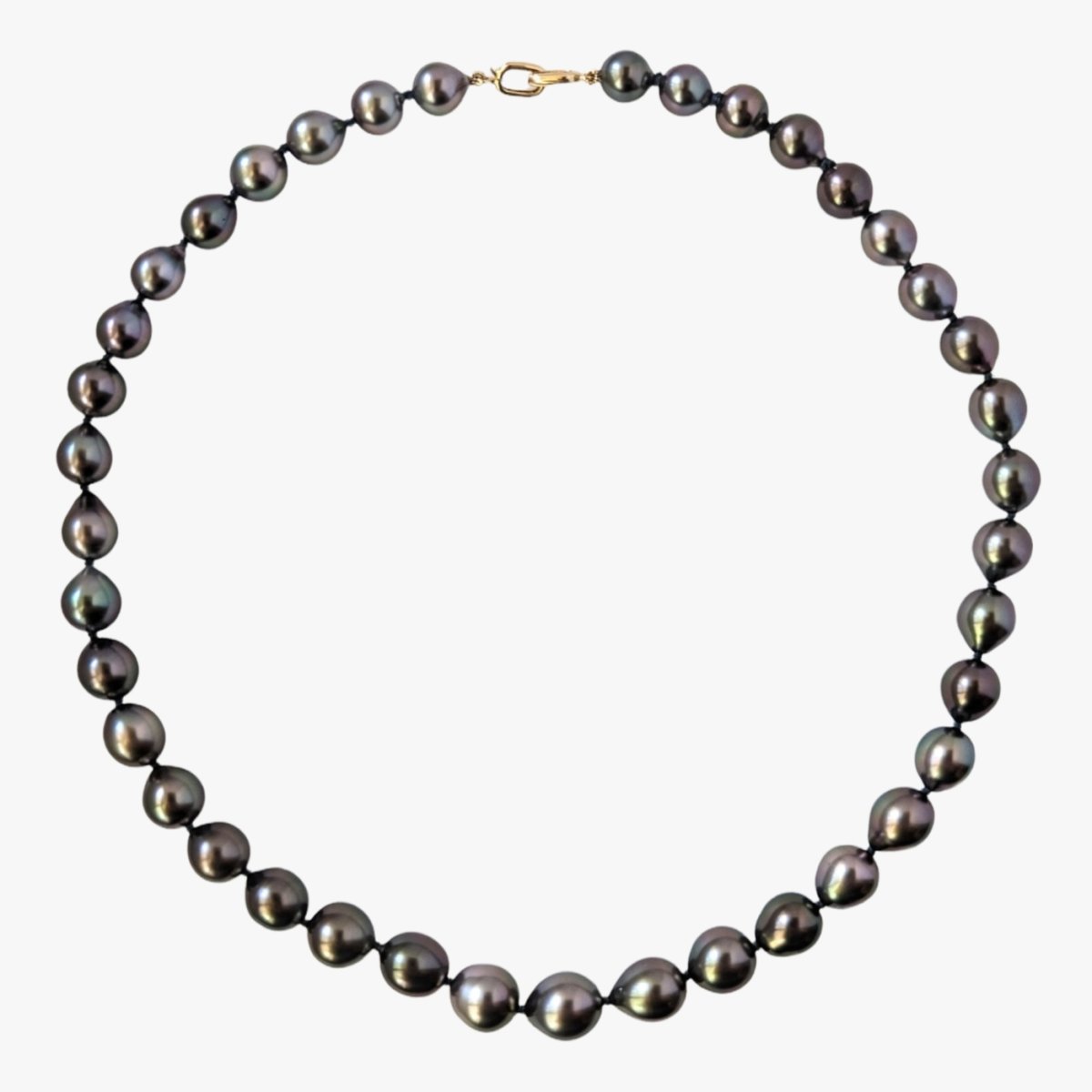 8-11mm Perfect Drops Tahitian Pearl Necklace - Marina Korneev Fine Pearls