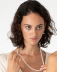 7.0-7.5mm Classic Genuine Mikimoto White Long Akoya Pearl Necklace - Marina Korneev Fine Pearls