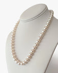 8.5-10.5mm Classic White Akoya Pearl Necklace - Marina Korneev Fine Pearls