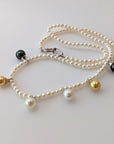7.0-7.5mm Akoya and White Seed Freshwater Pearl Necklace - Marina Korneev Fine Pearls