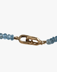 9.0-10.5mm Blue Baroque Akoya Pearl and Aquamarine Necklace - Marina Korneev Fine Pearls